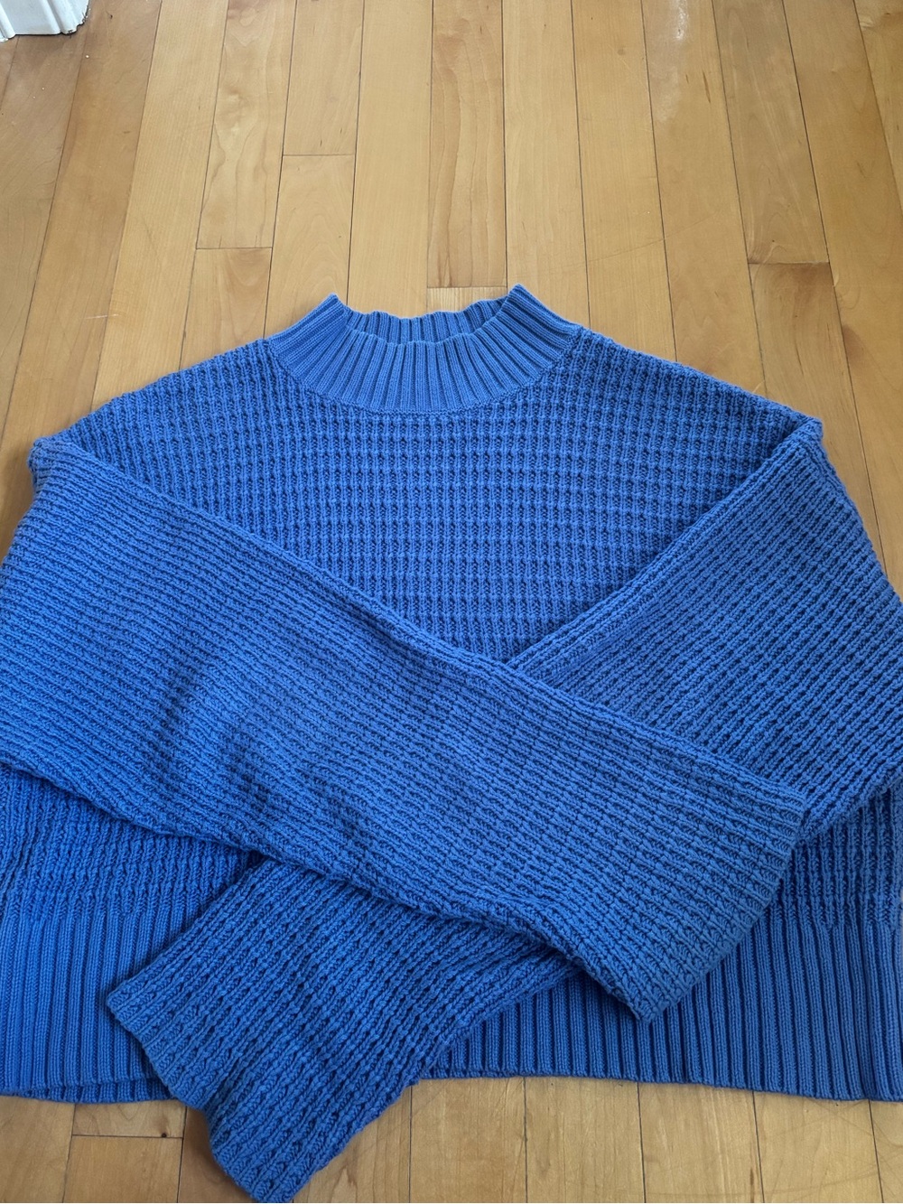 Pacsun La Hearts Waffleknit Mockneck Sweater